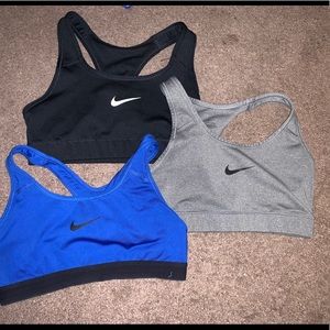 Nike Sports Bras-3 PACK